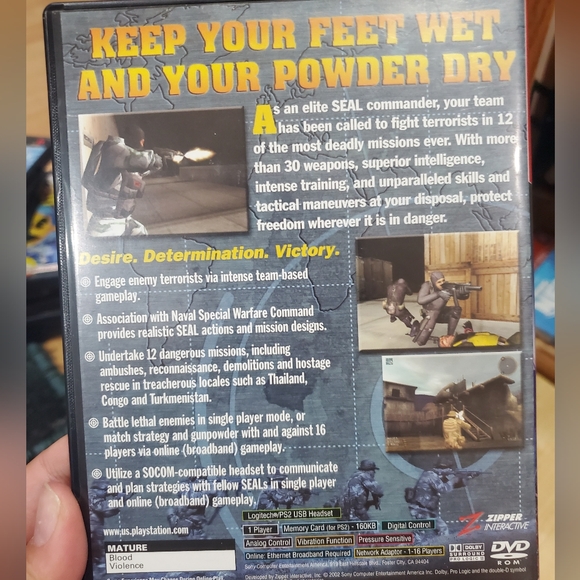 Socom ps2 game - Picture 2 of 4
